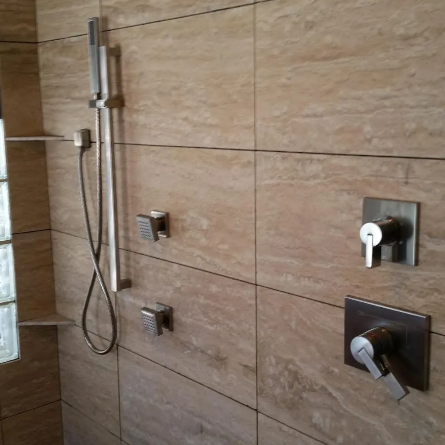 Shower fixture installation for Water Heater Replacement in Mansfield